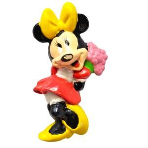 Disney x Monogram Minnie Mouse 90s 3-D Brooch Red/Yellow